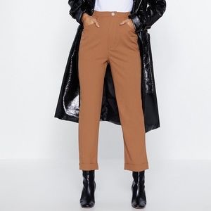 Nasty Gal Tapered High-Waisted Pants NWOT ✨